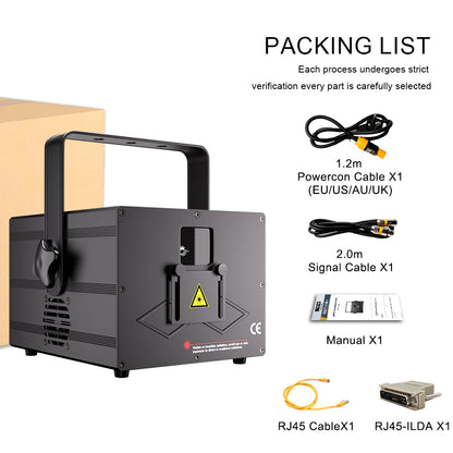 Constellaser Contrôle des application 3W Éclairage de Scène Éclairage Laser RGB Scanner animation DMX512 DJ Mariage Concert
