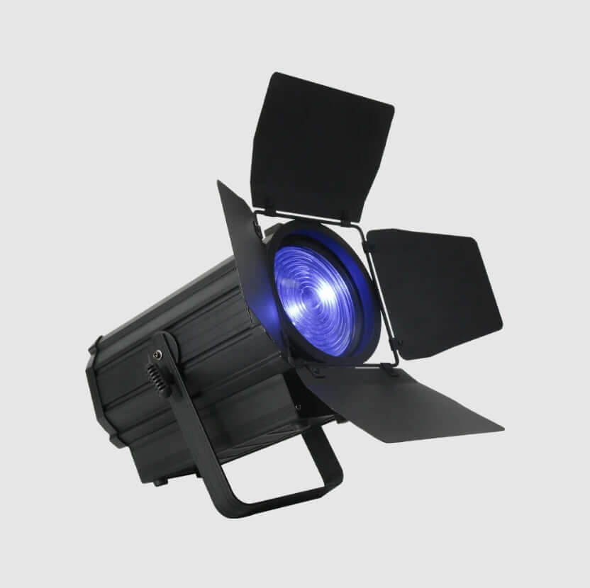 SHEHDS Projecteur 250W RGBW Éclairage de Scène avec stroboscope à impulsions DJ Club Marriage Théâtre