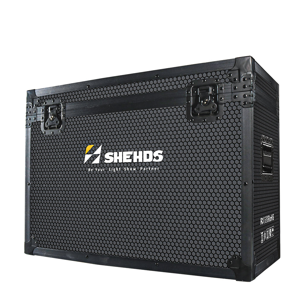 JMS WEBB Projecteur lyre LED étanche 7x40W beam wash zoom pour éclairage de scène