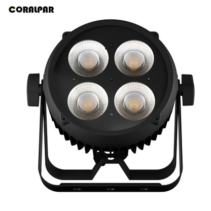 CoralPar Projecteur LED COB étanche en alliage aluminium 200W Éclairage de Scène extérieur blanc froid et blanc chaud