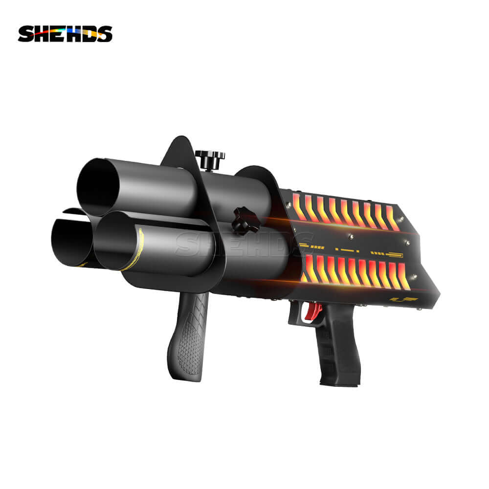SHEHDS High-strength Aluminum Alloy Rechargeable RGB Confetti Machine