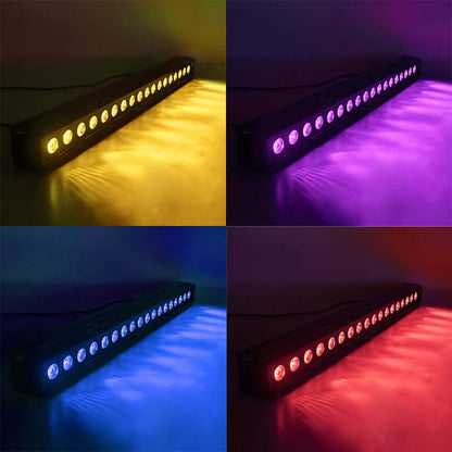 SHEHDS LED Wall Wash 6in1 RGBWA+UV Éclairage de Scène Éclairage de Performance DJ Club