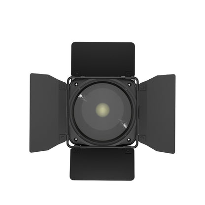 SHEHDS Projecteur PAR COB 200W/300W contrôlable via application avec volets coupe-flux et zoom réglable pour la scène