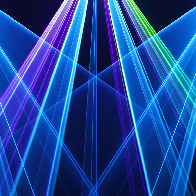 Constellaser Contrôle des application 6W Éclairage de Scène Éclairage Laser RGB Scanner animation DMX512 DJ Mariage Concert