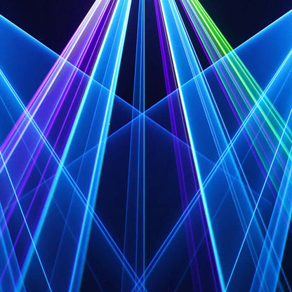 Constellaser Contrôle des application 6W Éclairage de Scène Éclairage Laser RGB Scanner animation DMX512 DJ Mariage Concert