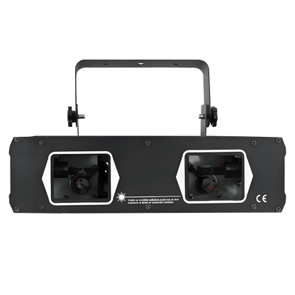 SHEHDS Laser RG&RGB Éclairage de scene Laser DMX512 à double trou DJ KTV Club