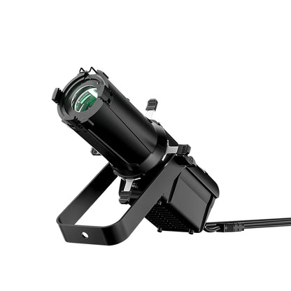SHEHDS Projecteur de Découpe LED LEKO 100W à Zoom Optique Blanc Chaud & Blanc Froid