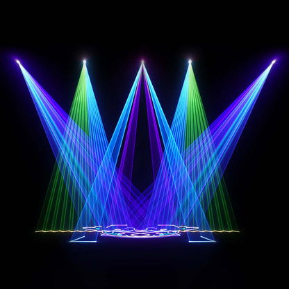 ConstelLaser Contrôle des application Wterproof 6W RGB Animation Éclairage Laser Rechargeable Éclairage de Performance