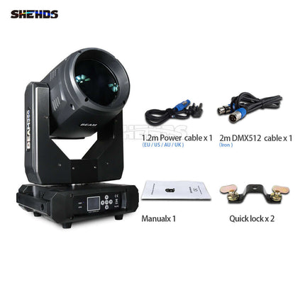 SHEHDS Bulb Beam Lyres 350W 17R Éclairage de Scène Éclairage de Performance DJ Club Mariage Concert