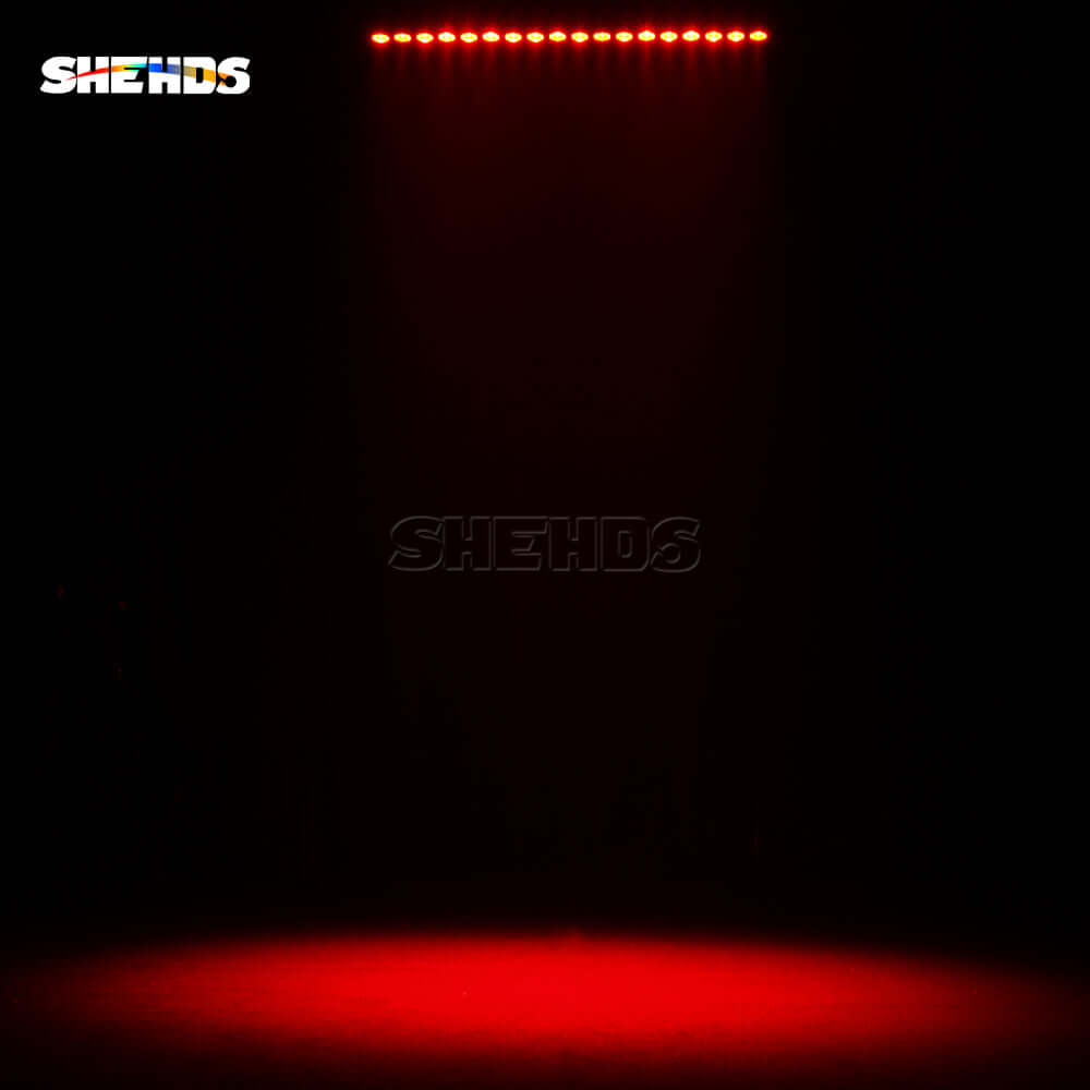 SHEHDS Nouveau Patchwork LED Wall Wash 18x18W RGBWA+UV Éclairage de Scène Dissipation de chaleur par recirculation