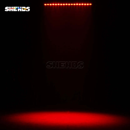 SHEHDS Nouveau Patchwork LED Wall Wash 18x18W RGBWA+UV Éclairage de Scène Dissipation de chaleur par recirculation