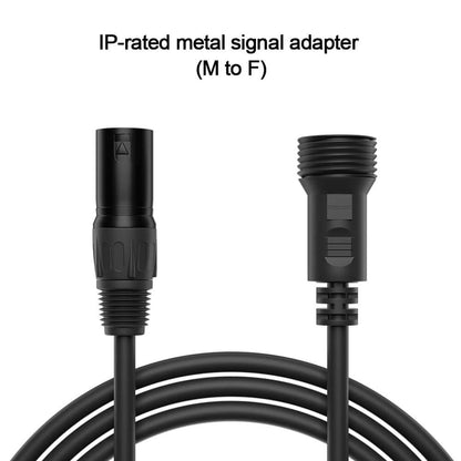 SHEHDS DMX Signal Cables IP65 Waterproof / Standard DMX Lighting Cables – alternate product view