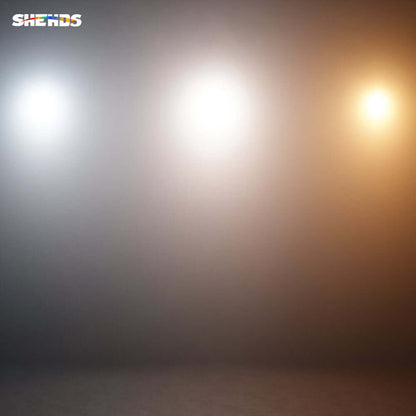 SHEHDS Nouvelle version en alliage aluminium LED 200W Blanc froid et chaud 2in1 COB Mélange de couleurs Éclairage de Scène Performance