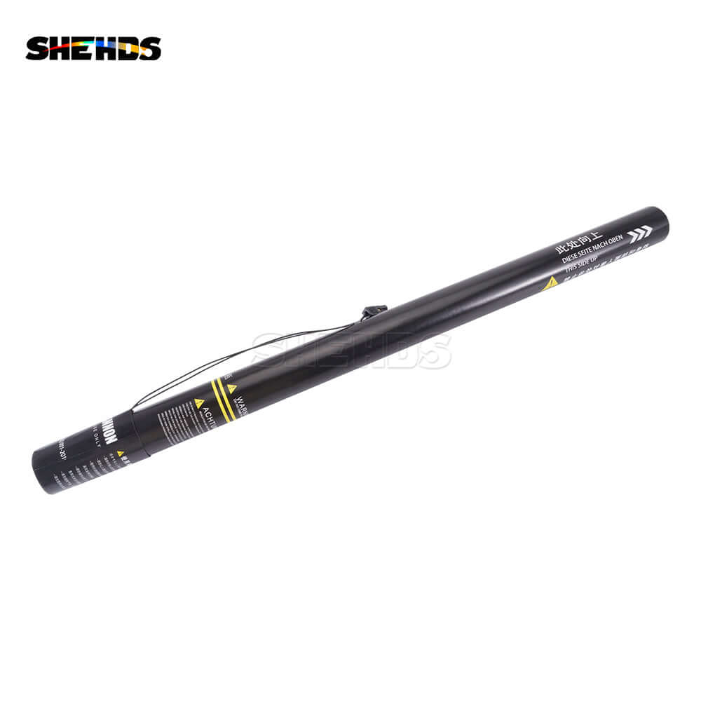 SHEHDS Machine à confettis RVB rechargeable corps en alliage aluminium haute résistance