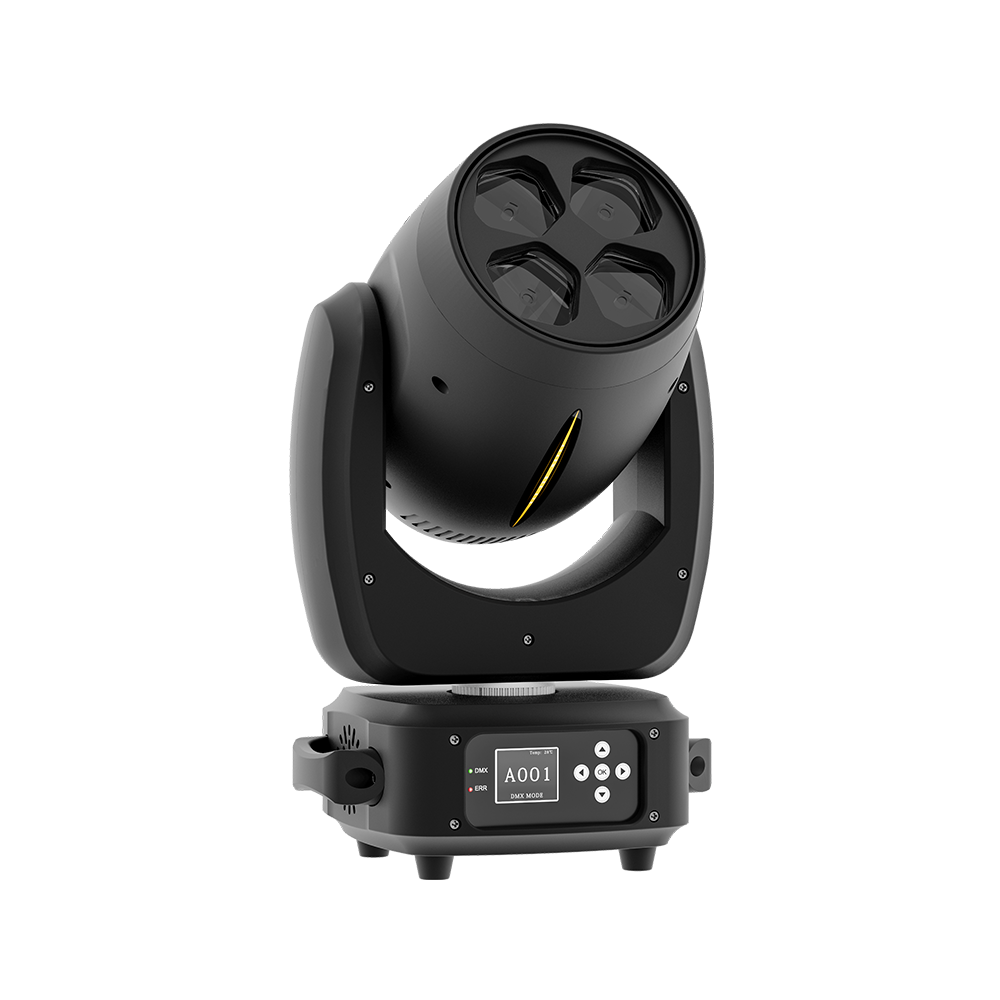 JMS WEBB (Rotation du Miroir) LED Zoom&Beam&Wash Bee Eye 4X40W Éclairage de Scène RGBW 4in1 Éclairage