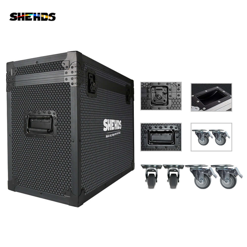 JMS WEBB (Rotation du Miroir) LED Zoom&Beam&Wash Bee Eye 7X40W Éclairage de Scène RGBW