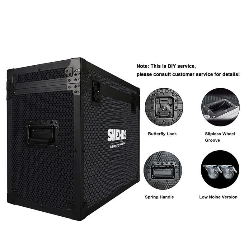 SHEHDS LED Optical Zoom LEKO 350W LED RGBW/Warm+Cool White Profile Spotlight Four-leaf – alternate product view