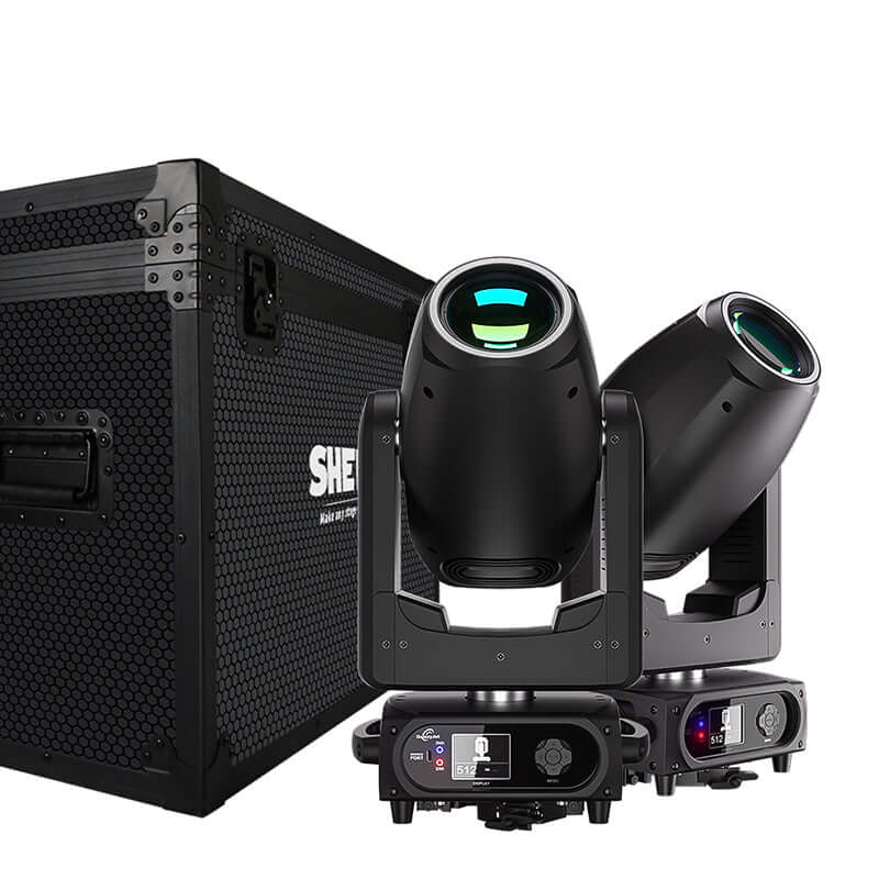 SHEHDS GalaxyJet LED Beam 200W&300W Beam&Wash&Gobo Moving Head Lights