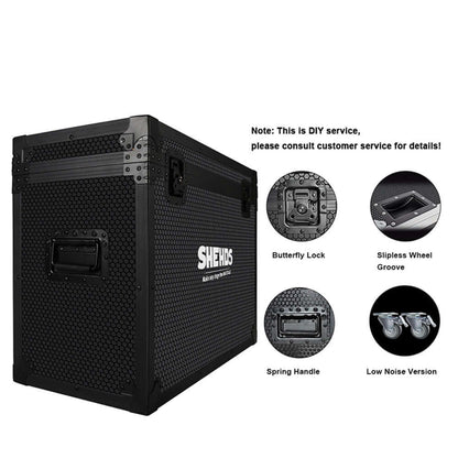 SHEHDS App Control 200W/300W COB Par Light with Barndoor Spot Zoom Stage Light – product feature view