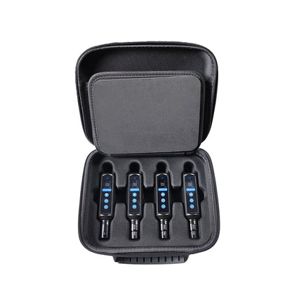 Émetteur et Récepteur DMX 512 Sans Fil 2,4G avec Récepteur sur Batterie et Écran Tactile OLED pour Éclairage de Scène