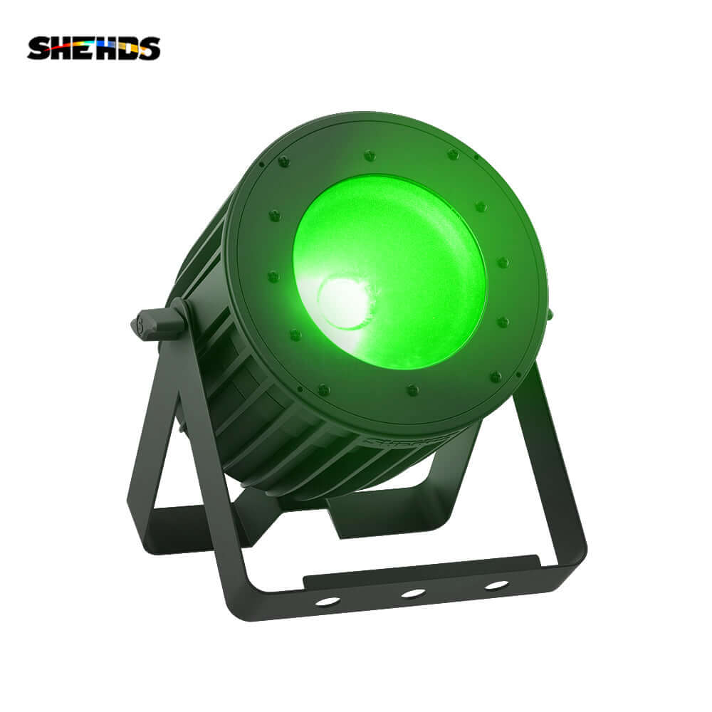 SHEHDS LED 200W RGBWA UV 6in1 COB Éclairage de Scène Commande vocale sensible à la température