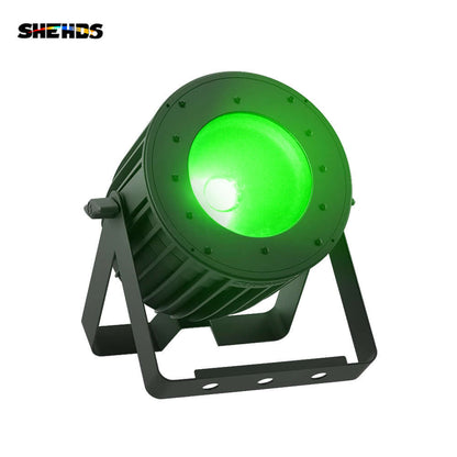 SHEHDS LED 200W RGBWA UV 6in1 COB Éclairage de Scène Commande vocale sensible à la température