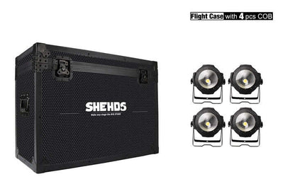SHEHDS LED COB 200W Éclairage de scène en Alliage aluminium à effets Éclairage de Performance