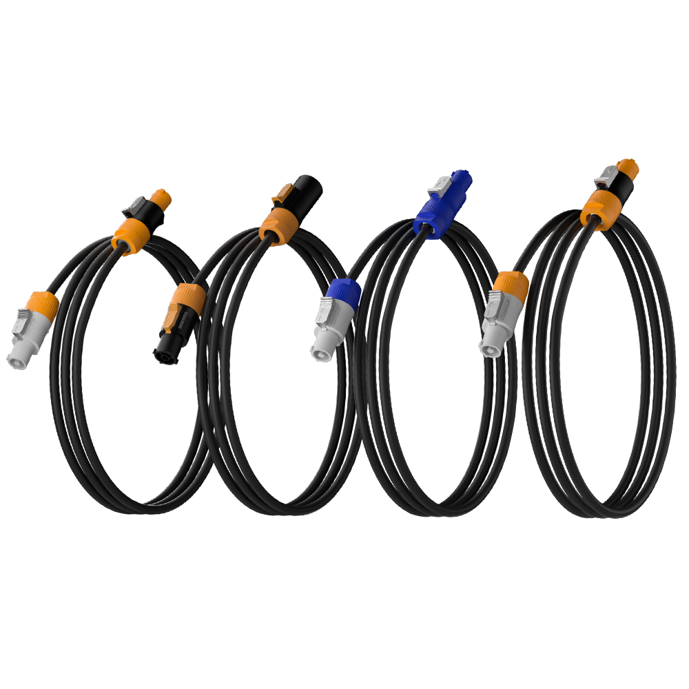Câbles Power Link, étanches IP65 / Connexion Powerlink standard, main dans la main