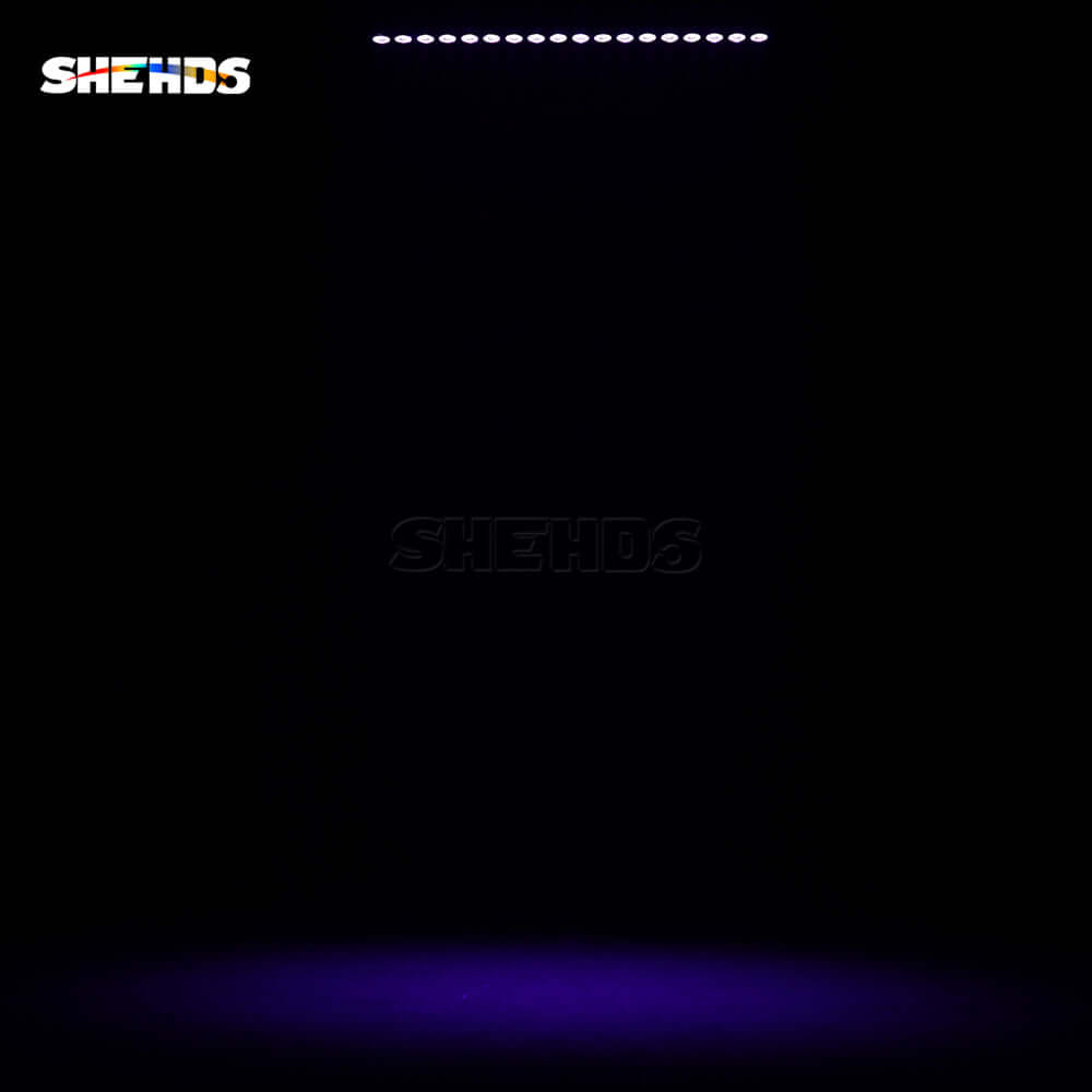 SHEHDS Nouveau Patchwork LED Wall Wash 18x18W RGBWA+UV Éclairage de Scène Dissipation de chaleur par recirculation