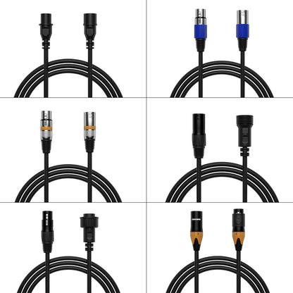Câbles de signal DMX étanches IP65 / Câbles DMX standard pour éclairage