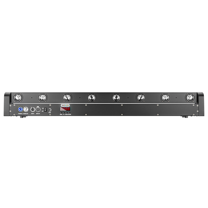 SHEHDS LED Lyres Beam 8x12W RGBW Éclairage de Scène Performance DJ Club Mariage