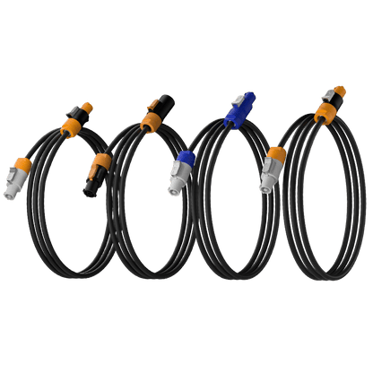 SHEHDS Power Link Cables IP65 Waterproof / Standard Hand in Hand Powerlink Connection – front product view