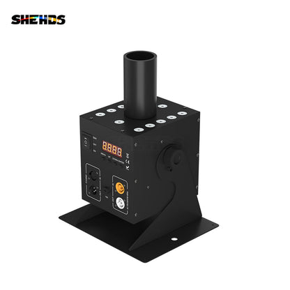 SHEHDS CO2 Jet Machine 12x3w LED RGB 3IN1 Lighting
