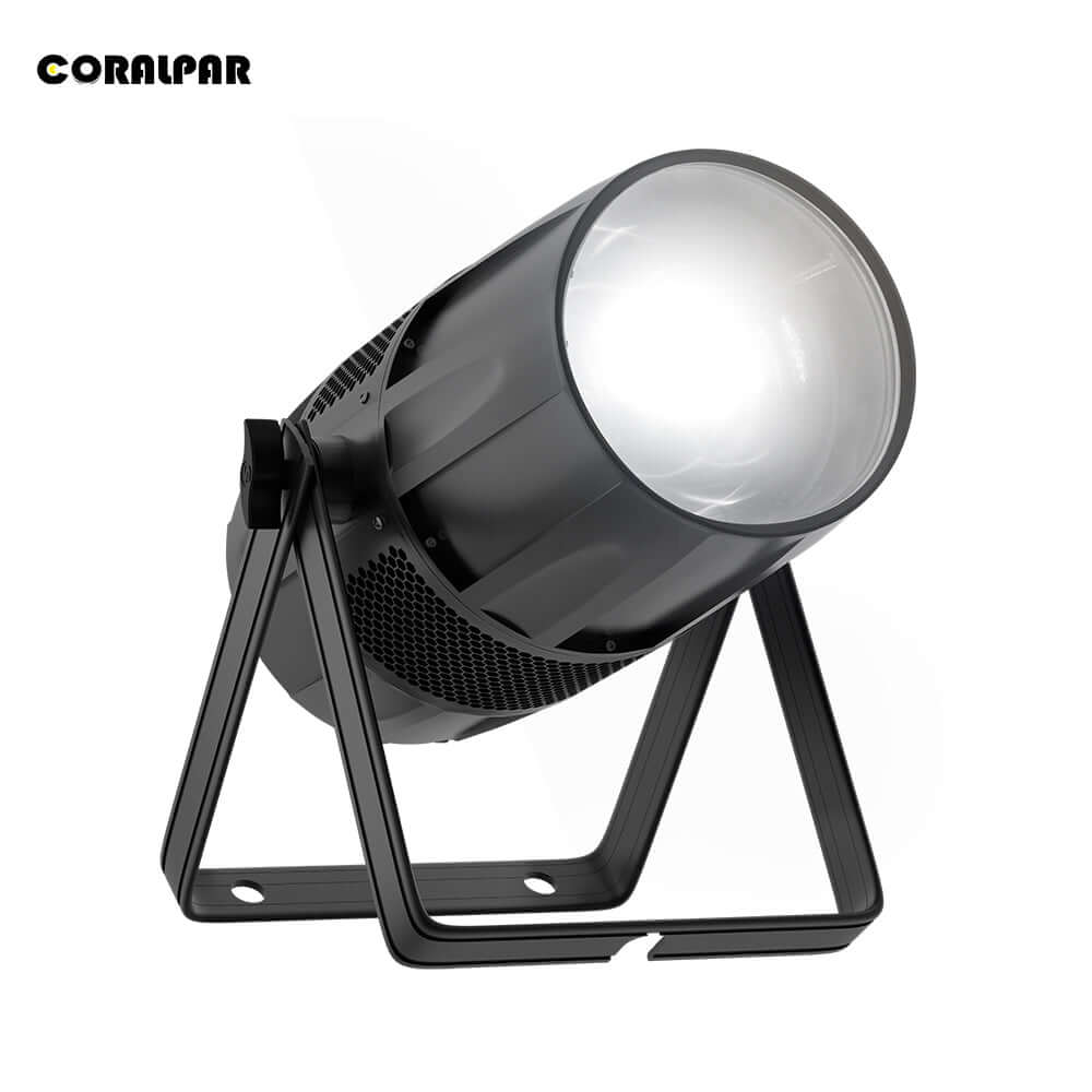 CoralPar Étanchéité IP65 LED Zoom&Wash 300W 2in1 Par Éclairage de Scène Blanc froid et chaud Mariage DJ Théâtre