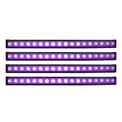SHEHDS Étanchéité IP65 18x12W RGBW 4in1 LED Wall Wash Éclairage de Scène Éclairage de Performance DJ