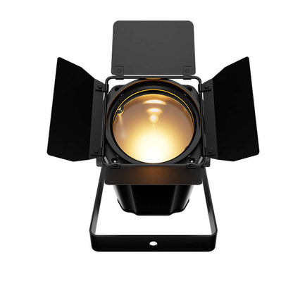 SHEHDS App Control 200W/300W COB Par Light with Barndoor Spot Zoom Stage Light – front product view