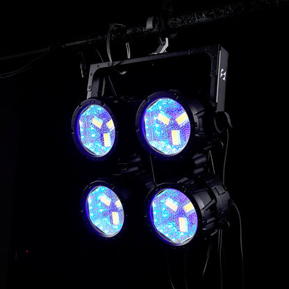 SHEHDS Projecteur PAR LED Étanche 100W au Style Rétro Connectable avec Contrôle par APP Mobile