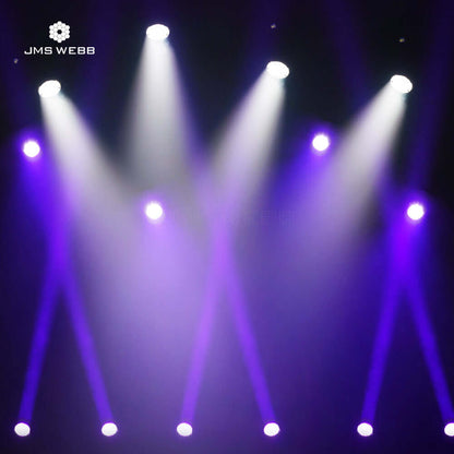 JMS WEBB Lyres LED Wash&Zoom Bee Eye 7X40W RGBW Éclairage de Scène Éclairage de Performance DJ Mariage