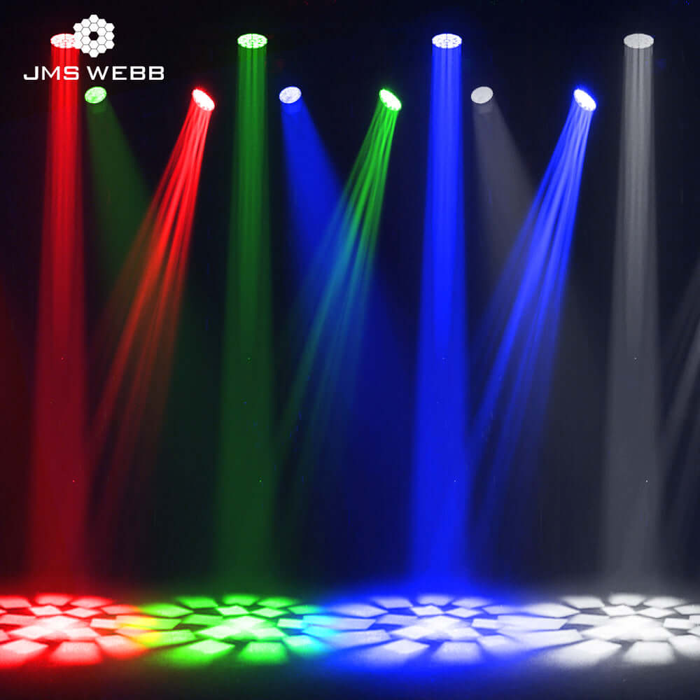 JMS WEBB Lyres 19x40W Waterproof LED Zoom&Beam&Wash RGBW Éclairage de Scène Éclairage de Performance Théâtre Concert