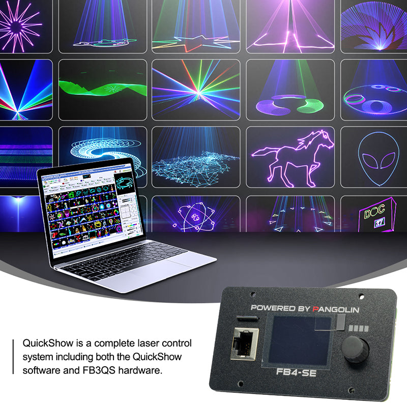 SHEHDS × Pangolin Solutions professionnelles de contrôle laser sous licence officielle