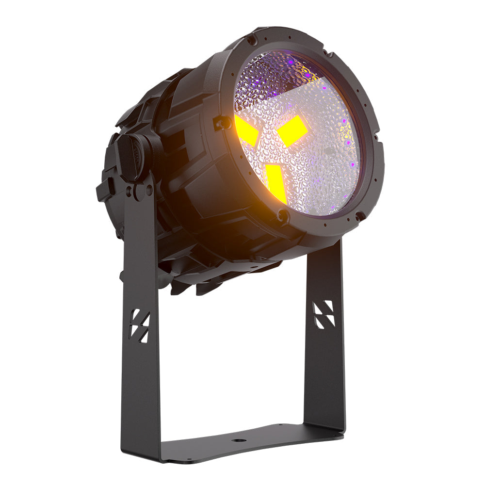 SHEHDS Projecteur PAR LED Étanche 100W au Style Rétro Connectable avec Contrôle par APP Mobile