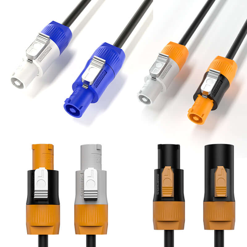 SHEHDS Power Link Cables IP65 Waterproof / Standard Hand in Hand Powerlink Connection – product feature view