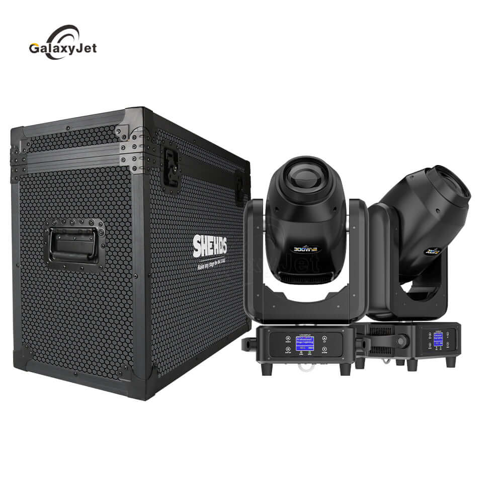 GalaxyJet LED Beam Lyres 300W Beam&Spot&Wash 3in1 Éclairage de Scène Éclairage de Performance