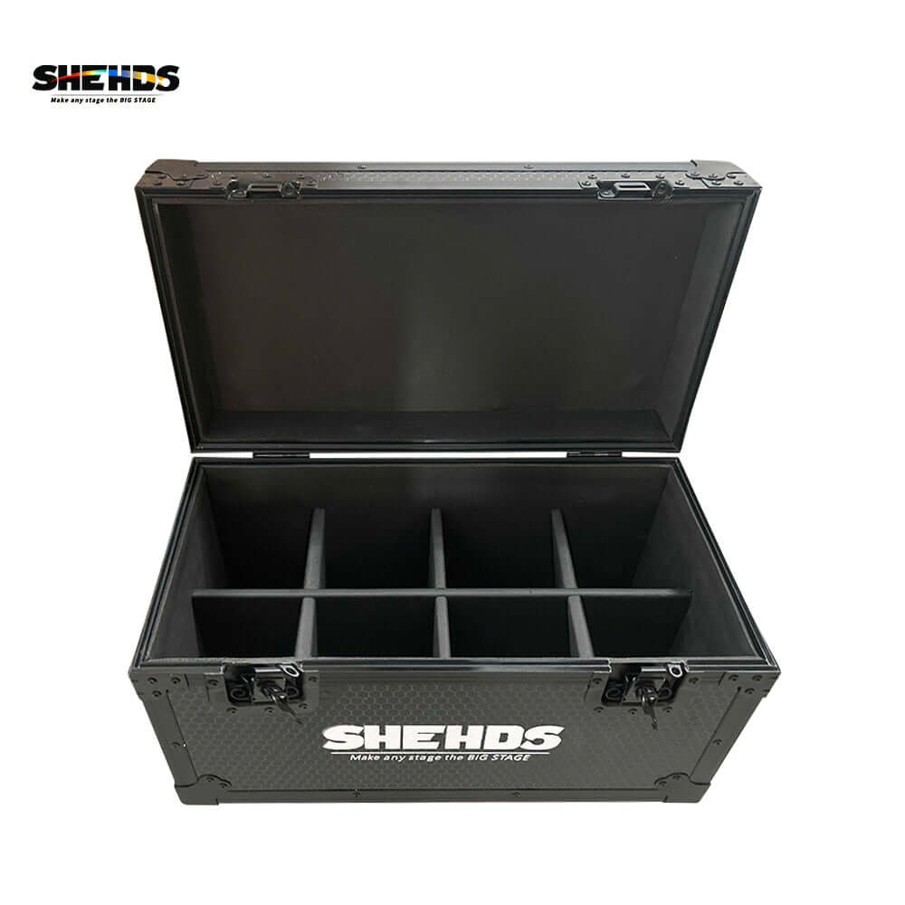 SHEHDS Alliage aluminium LED 18x18W Éclairage Par DMX 512 Éclairage de Scène Wash Performance DJ Mariage