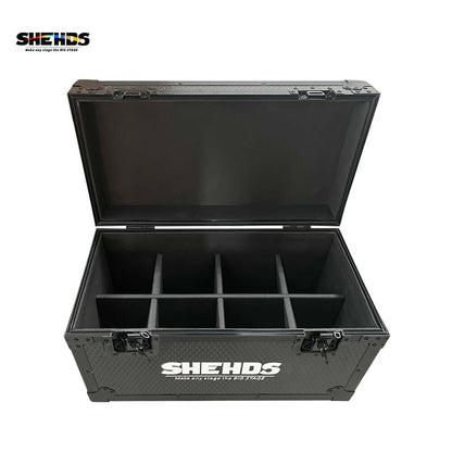 SHEHDS Alliage aluminium LED 18x18W Éclairage Par DMX 512 Éclairage de Scène Wash Performance DJ Mariage