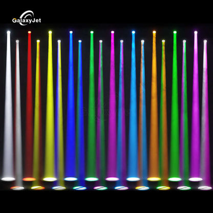 GalaxyJet LED Beam Lyres 300W Beam&Spot&Wash 3in1 Éclairage de Scène Éclairage de Performance