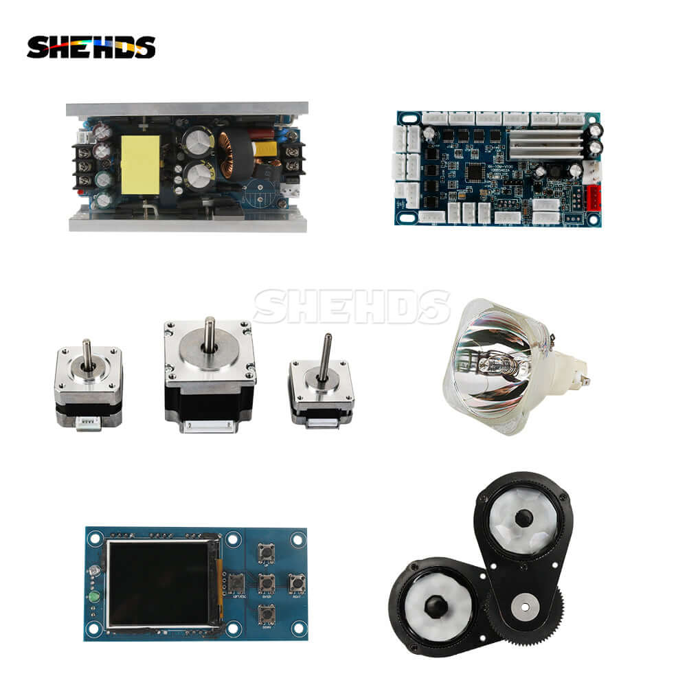 SHEHDS Lyres Beam 275W 10R Prismes doubles Éclairage de Scène Éclairage de Performance Club Mariage Théâtre