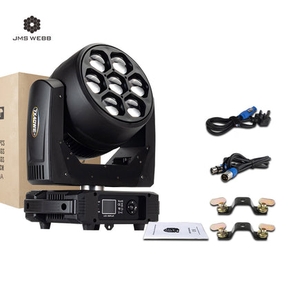 JMS WEBB Lyres LED Beam&Wash Big Bee Eye 7x40w Éclairage de Scène Éclairage de Performance Club DJ Club