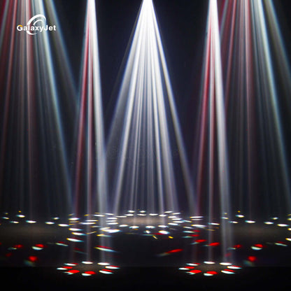 GalaxyJet Beam Lyres 380W 19R Éclairage de Scène avec Effets anneau RDM Éclairage de Performance Concert