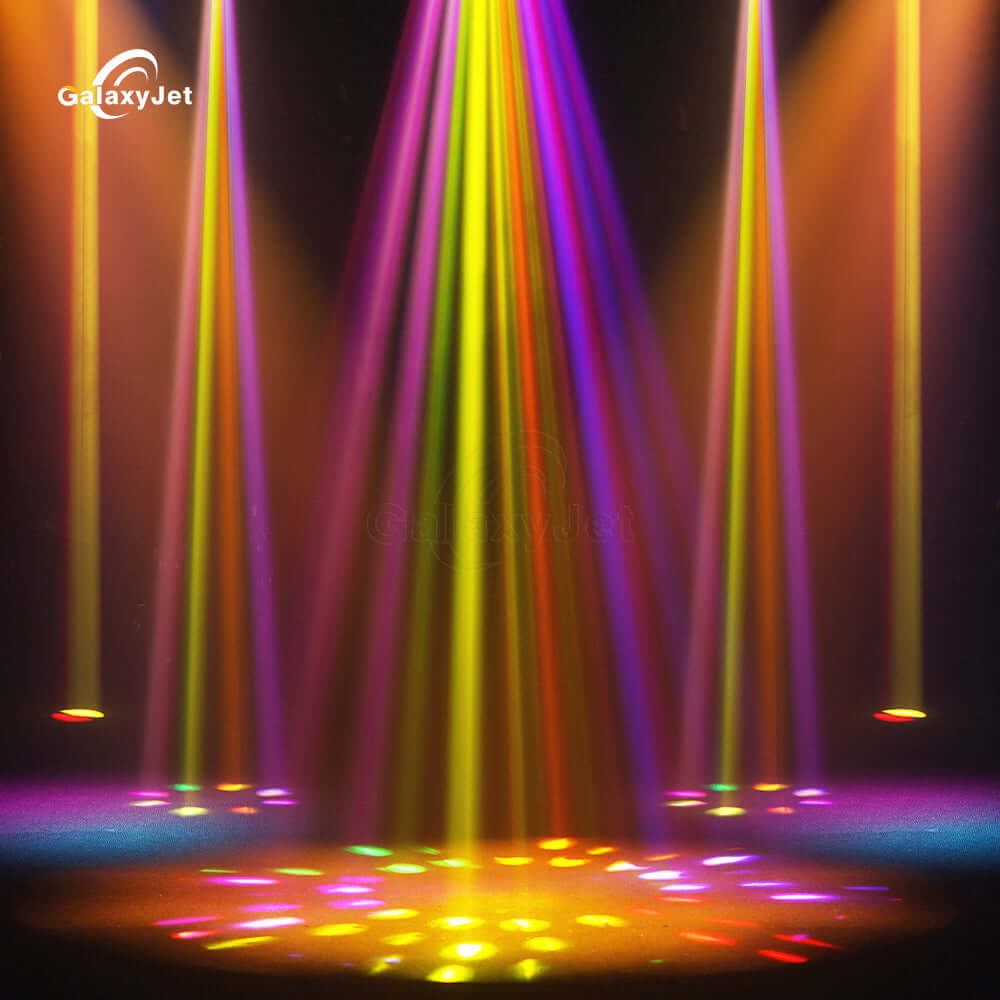 GalaxyJet Beam Lyres 380W 19R Éclairage de Scène avec Effets anneau RDM Éclairage de Performance Concert
